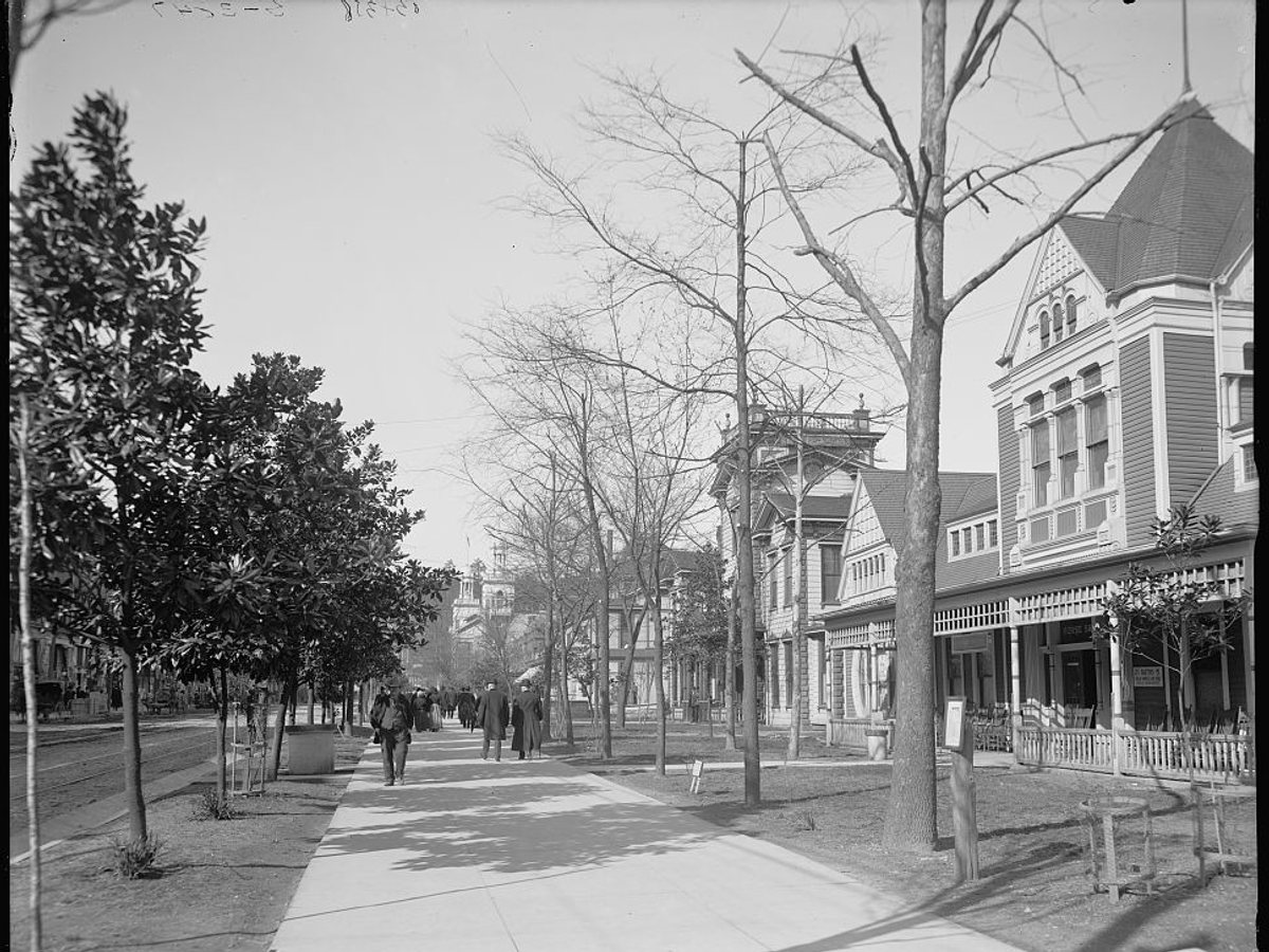 Hot Springs in c. 1905