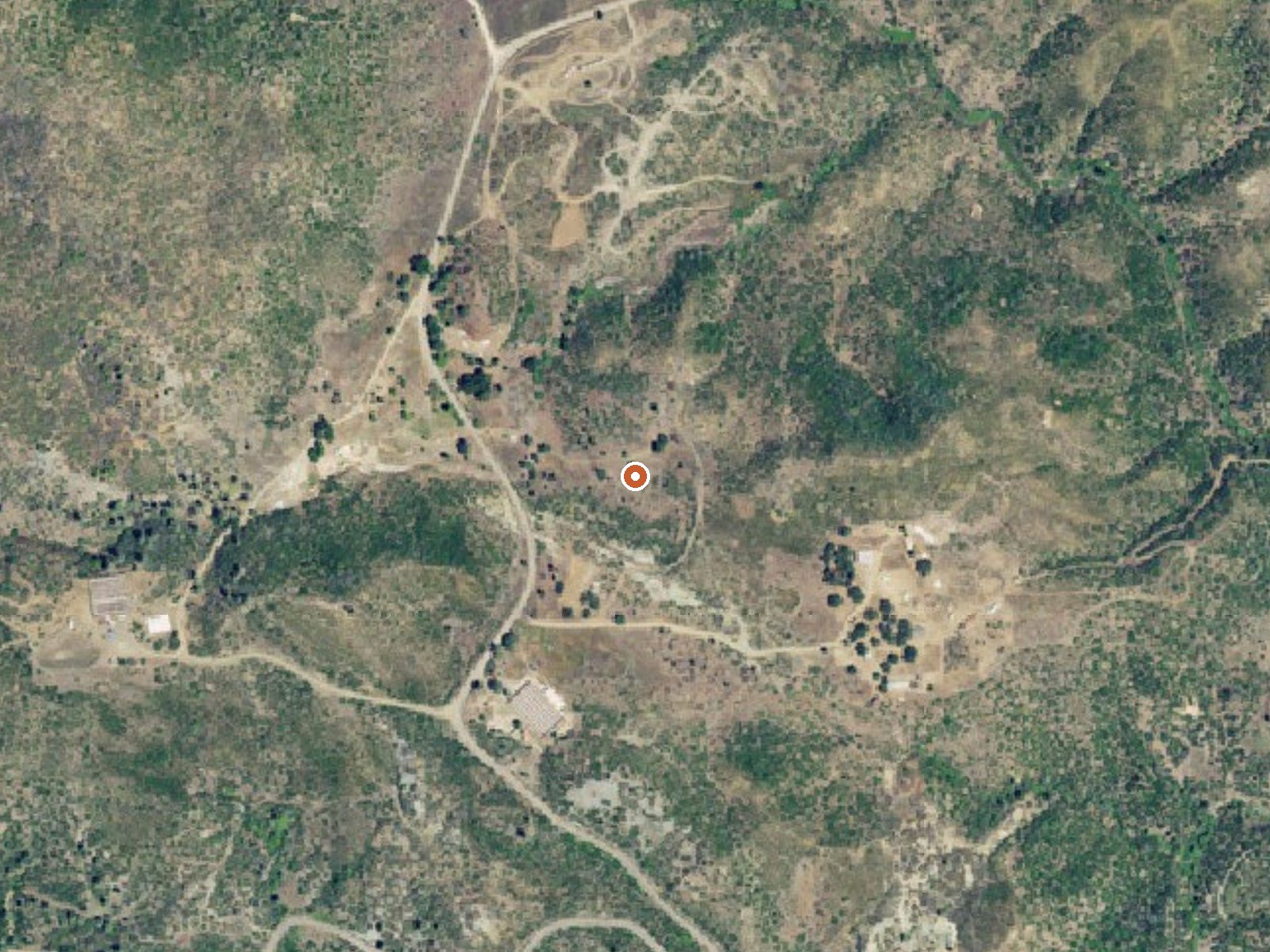 Aerial view of the ground around Howard Springs