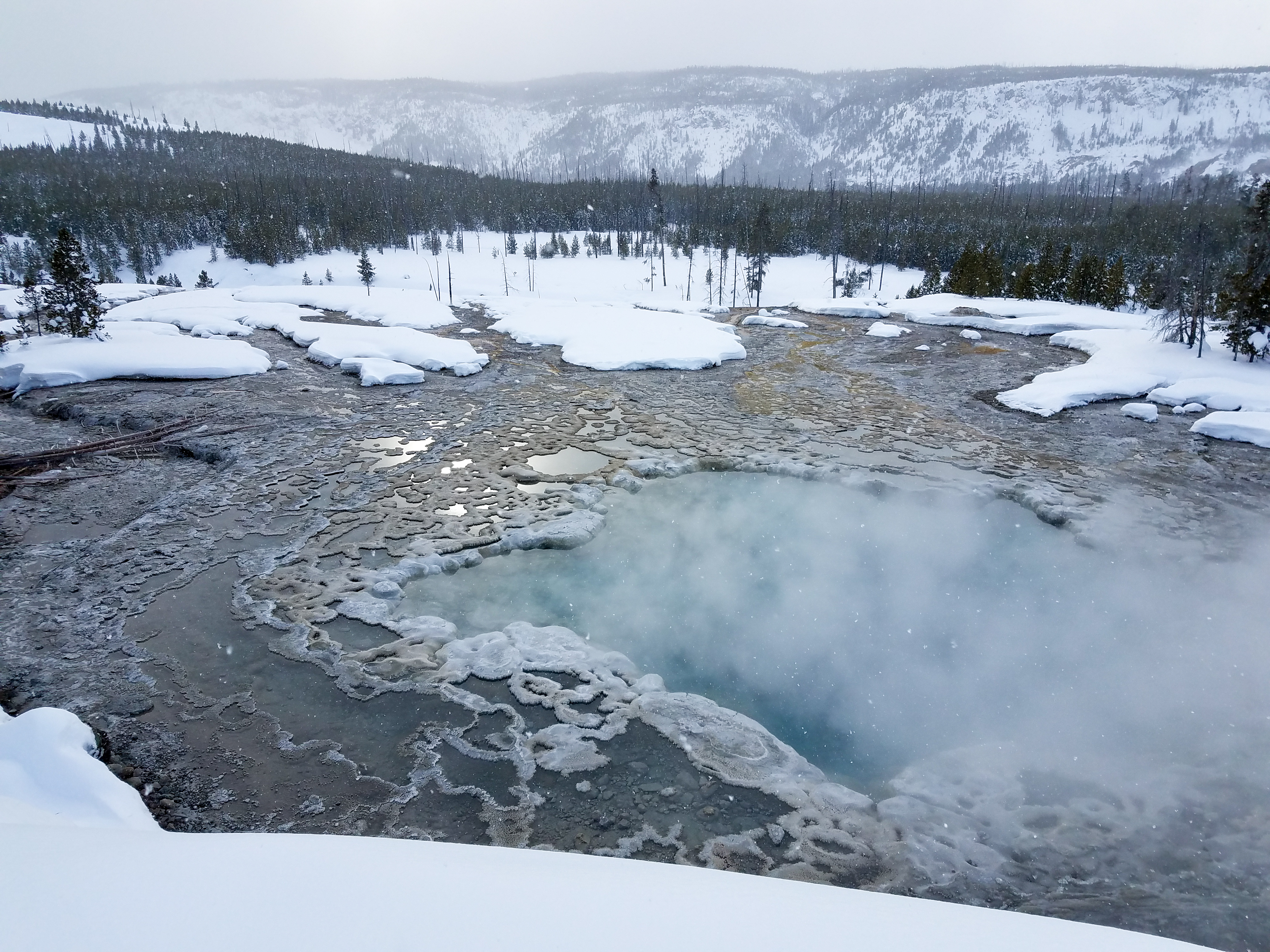 Imperial Geyser, Spray Geyser