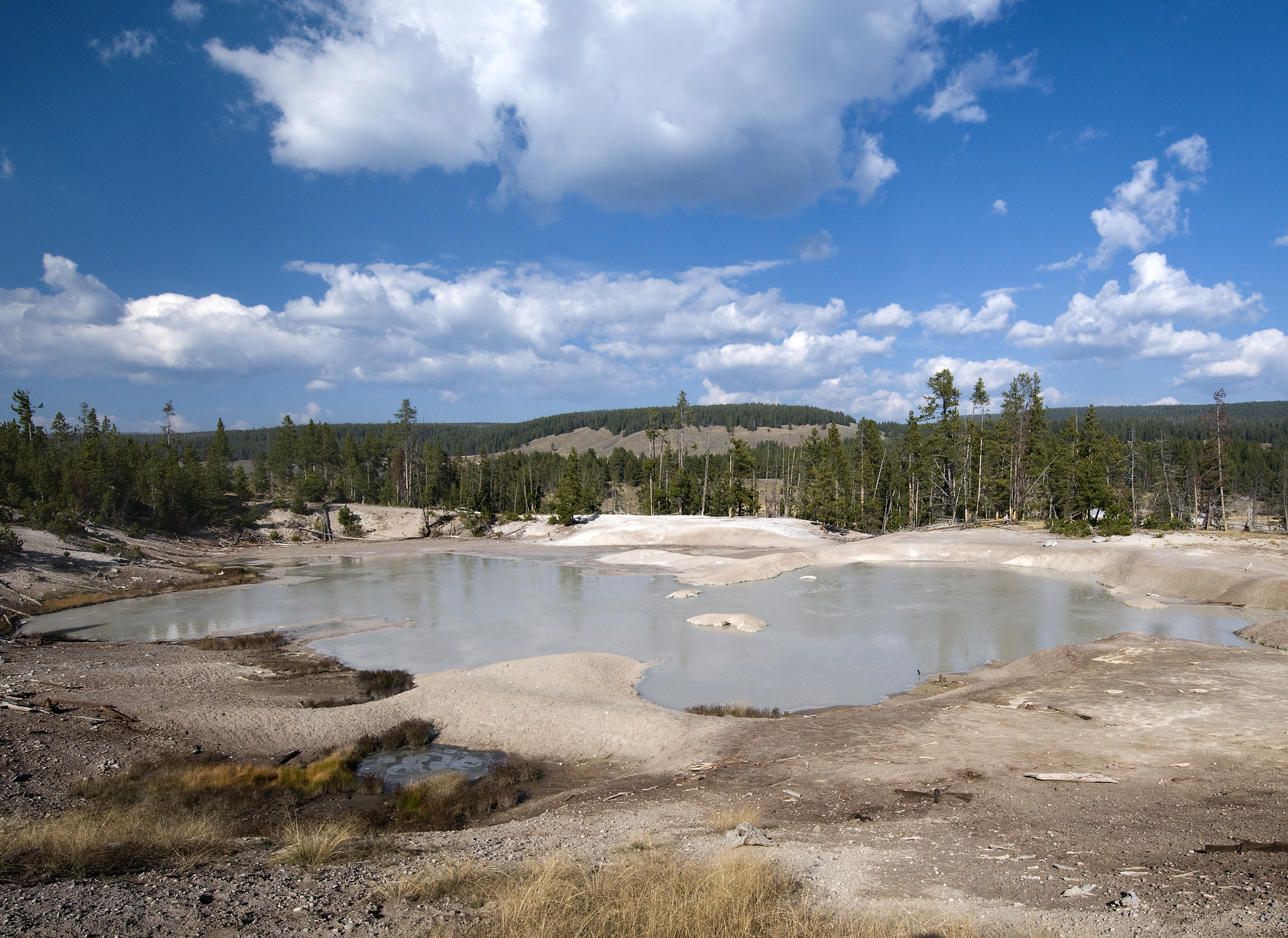 Mud Geysers