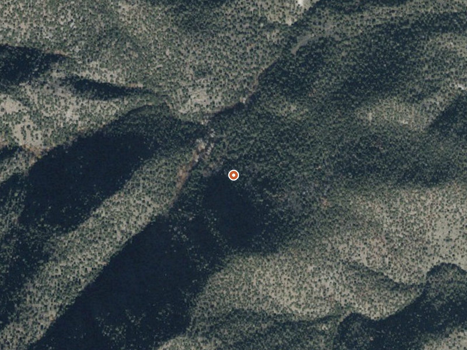 Aerial view of the ground around Springs