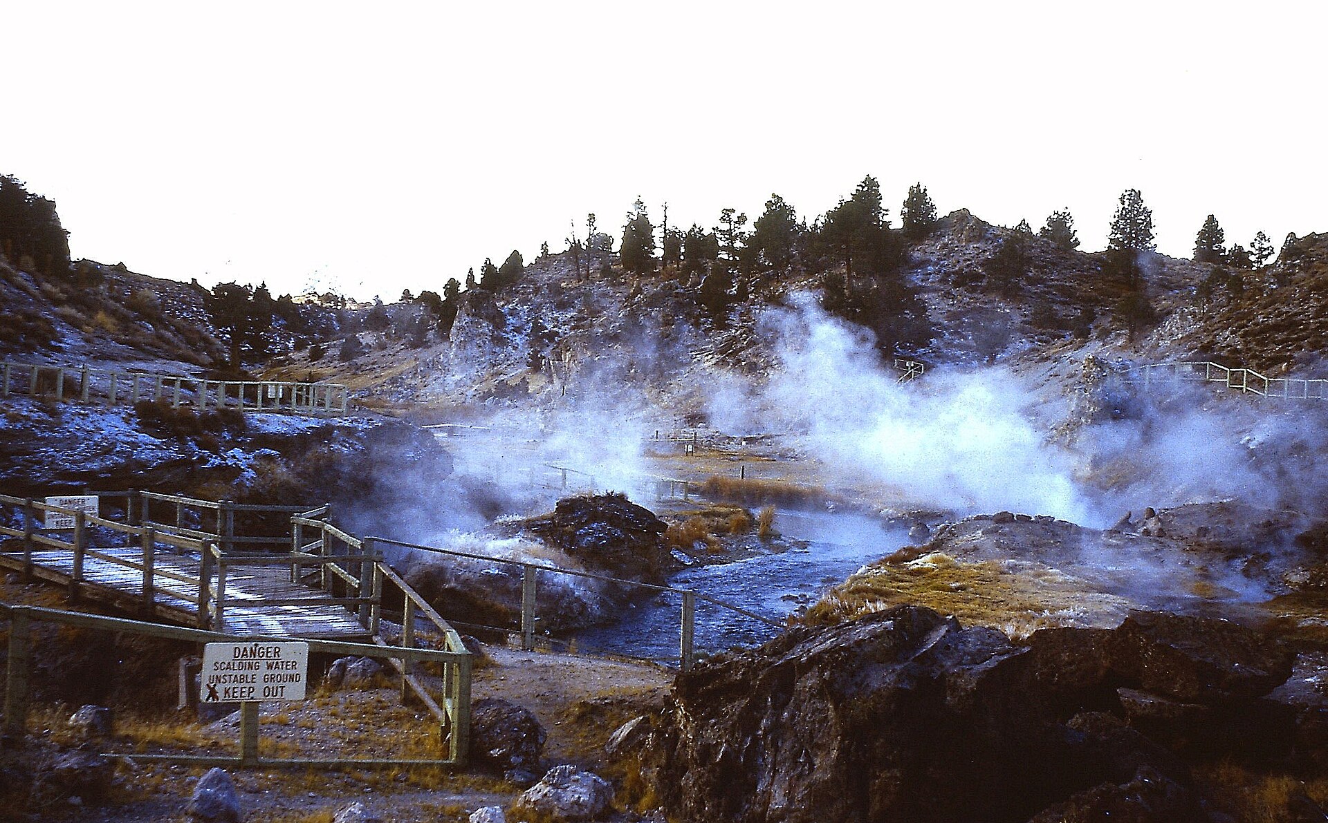 Hot Creek Gorge Springs